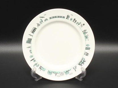 美品 ティファニー プレート 皿 19cm MITSUBISHI ELECTRIC 三菱電機 100周年記念 TIFFANY&Co.