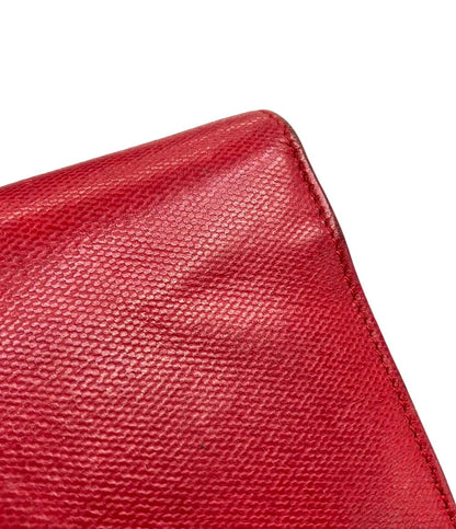 CHANEL 長財布 レザー ココマーク シルバー金具 14番台 レディース シャネル