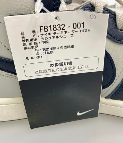 美品 ナイキ ハイカットスニーカー TERMINATOR HIGH FB1832-001 メンズ SIZE 26.5 (M) NIKE