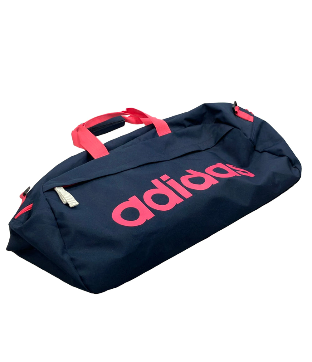 美品 adidas 2way スポーツバッグ ボストンバッグ ショルダーバッグ 斜め掛け ロゴ メンズ レディース アディダス