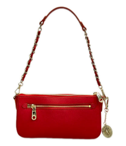 美品 DKNY DONNA KARAN NEW YORK ショルダーバッグ 2WAY 肩掛け 斜め掛け レザー レディース ダナキャランニューヨーク
