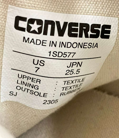 CONVERSE ハイカットスニーカー サイドジップ メンズ SIZE 25.5 コンバース
