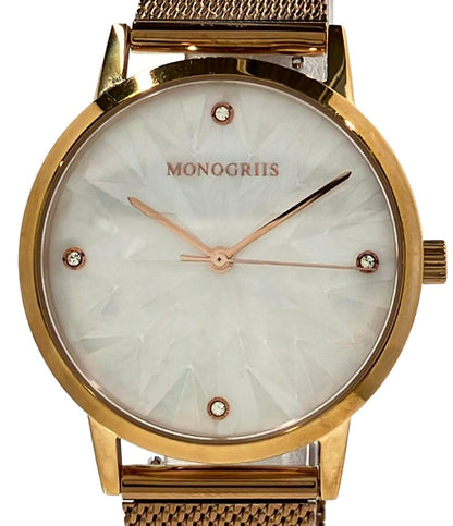 モノグリース 腕時計 クオーツ レディース MONOGRIIS