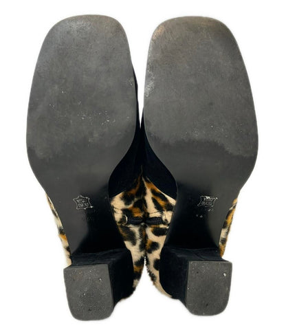 フェンディ レオパードショートブーツ レディース SIZE 36 1/2 (M) FENDI