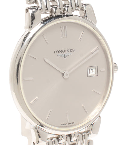 LONGINES 腕時計 グランドクラシック クオーツ シルバー L5.632.4 メンズ ロンジン