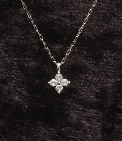 4℃ ネックレス K10 ホワイトトルマリン レディース ヨンドシー