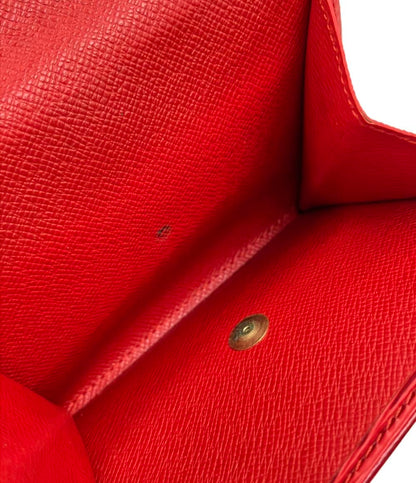 LOUIS VUITTON Wホック二つ折り財布 ポルトモネ ビエ カルトクレディ エピ M63487 レディース ルイ・ヴィトン