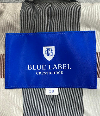 美品 ブルーレーベル・クレストブリッジ シャーリングビーバーコート レディース SIZE 38 (M) BLUE LABEL CRESTBRIDGE