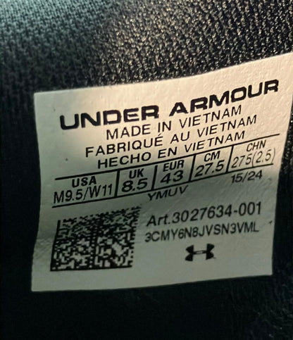 美品 アンダーアーマー ローカットスニーカー バスケットシューズ CURRY12 3027634-001 メンズ SIZE 27.5 (L) UNDER ARMOUR