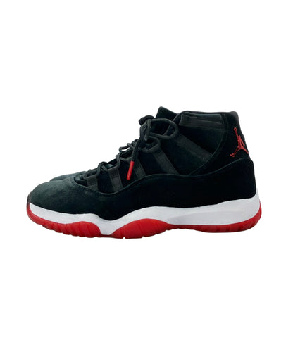 美品 NIKE ミッドカットスニーカー Air Jordan 11 Bred Velvet DB5457-061 レディース SIZE 27.5 ナイキ