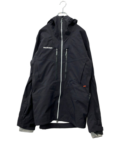 Mammut ナイロンジャケット ダブルジップ フード付き Haldigrat HS Hooded Jacket メンズ SIZE L マムート