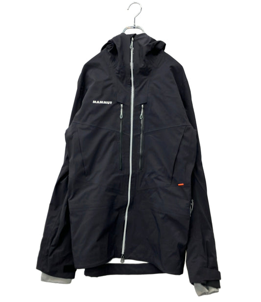 Mammut ナイロンジャケット ダブルジップ フード付き Haldigrat HS Hooded Jacket メンズ SIZE L マムート