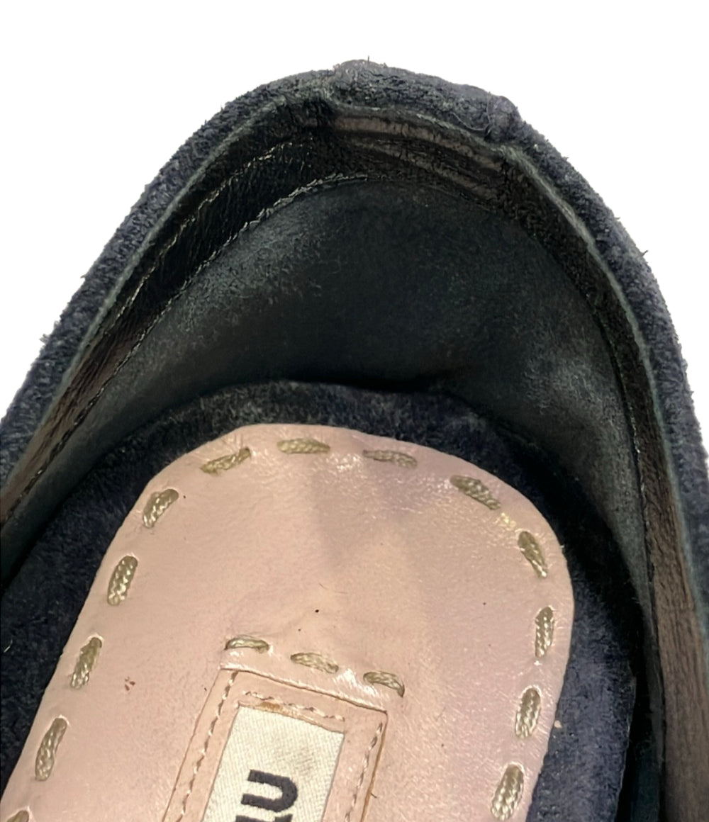 Miu Miu エスパドリーユ レースアップスニーカー 厚底 レディース SIZE 36 (23cm) ミュウ ミュウ