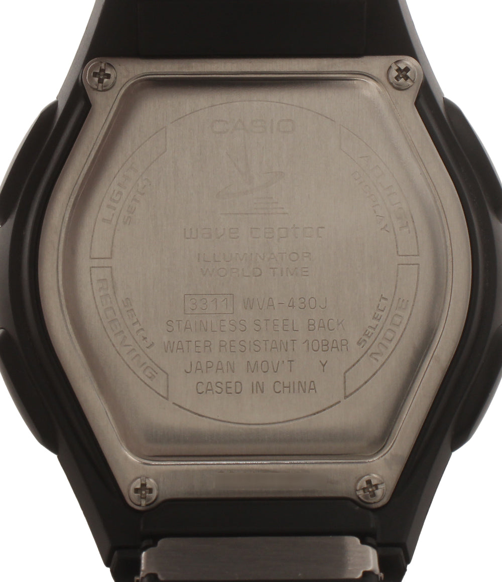 美品 CASIO 腕時計 ソーラー WVA-430J メンズ カシオ