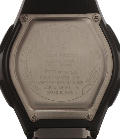 美品 CASIO 腕時計 ソーラー WVA-430J メンズ カシオ