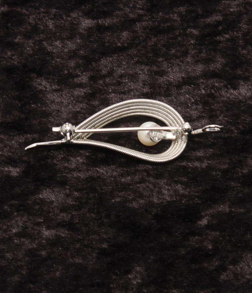 ミキモト ブローチ SV レディース MIKIMOTO