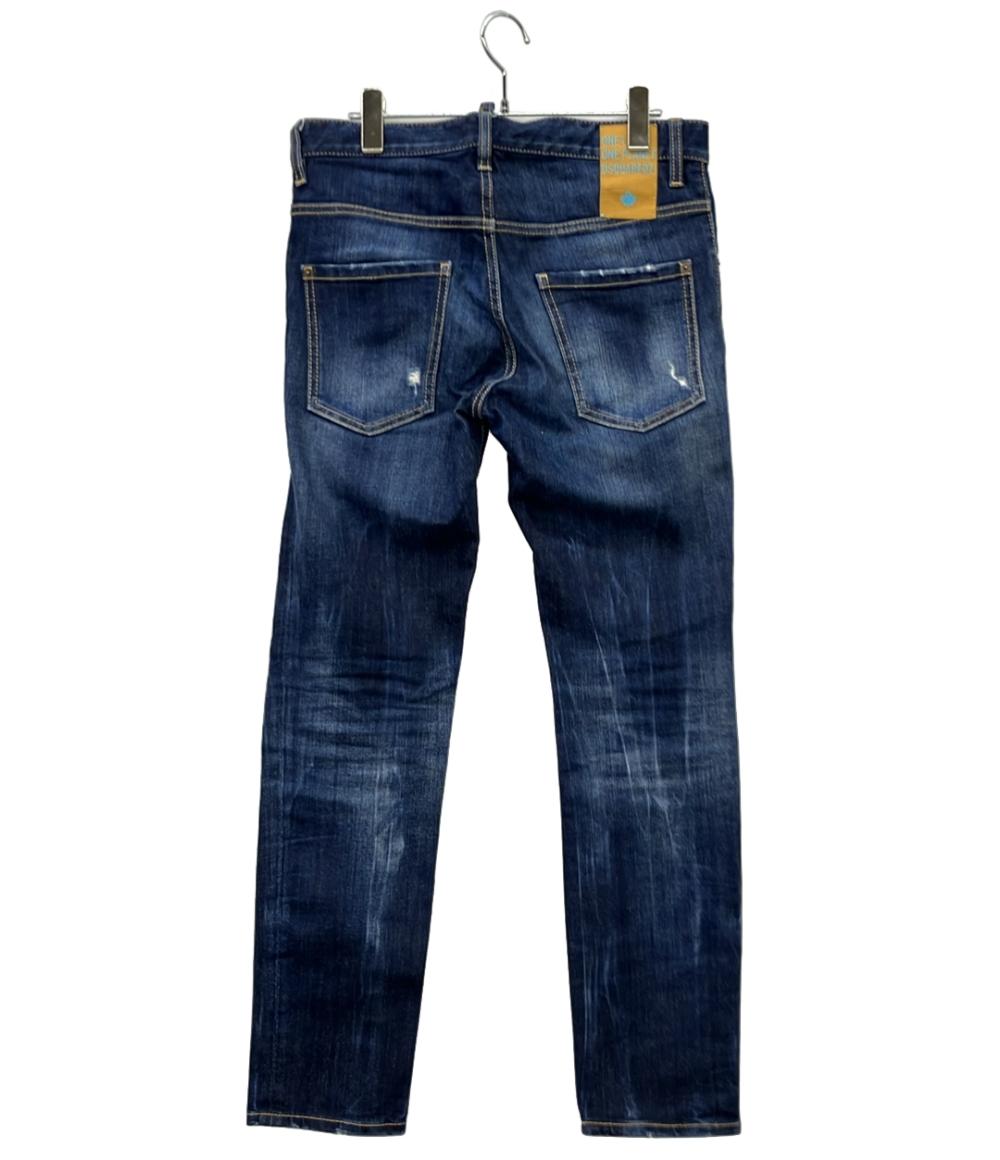 DSQUARED2 デニムパンツ スキニー ダメージ加工 S78LB0058 メンズ SIZE 44 (M) ディースクエアード