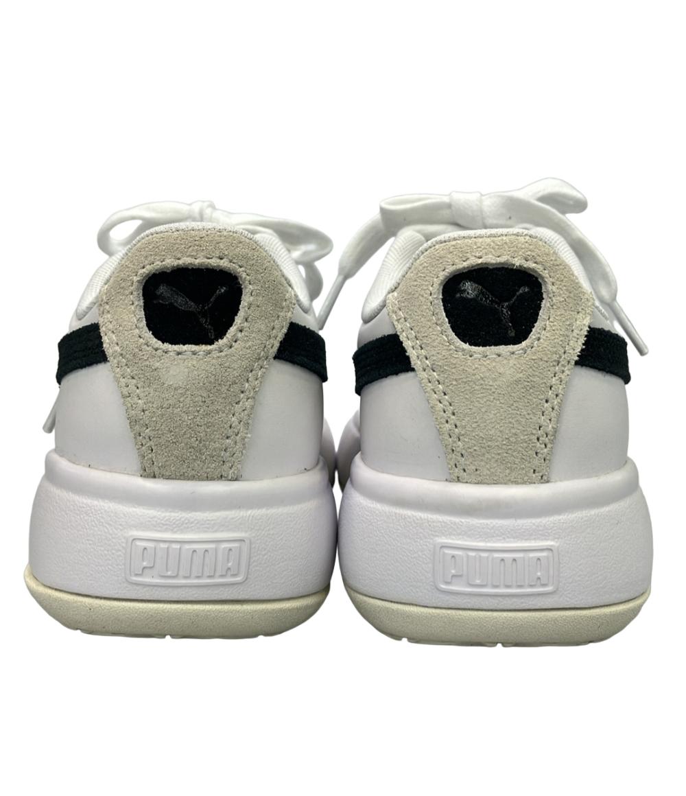 美品 PUMA ローカットスニーカー スウェード マユ ミックス 382581-01 レディース SIZE 23.0 (M) プーマ