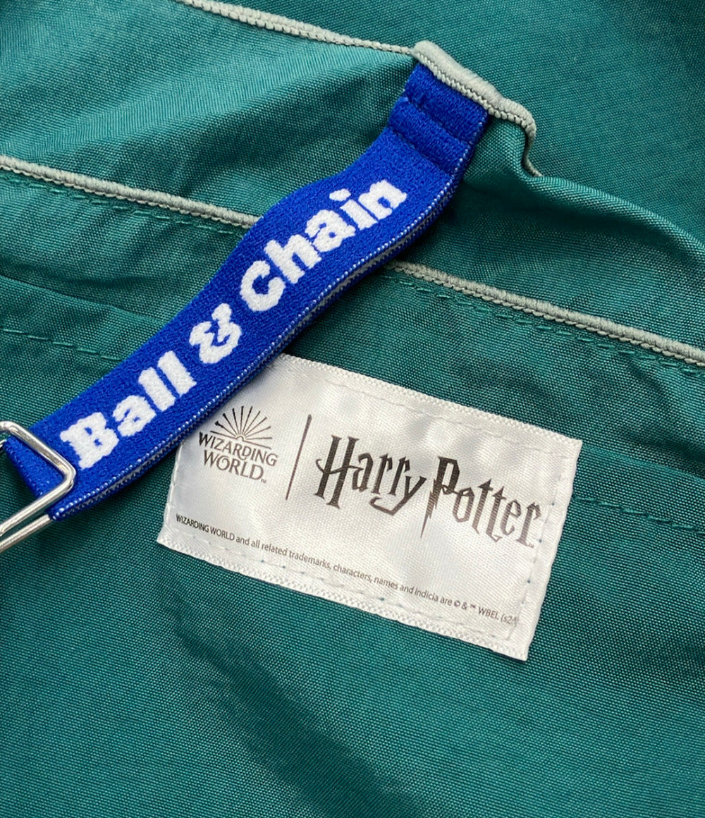 美品 Ball & Chain トートバッグ 刺繍 ハリーポッターコラボ スリザリン レディース ボールアンドチェーン