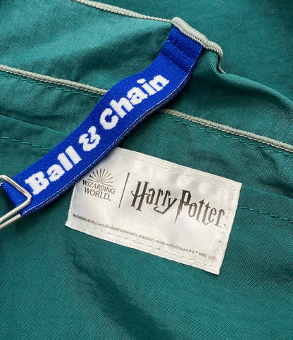 美品 Ball & Chain トートバッグ 刺繍 ハリーポッターコラボ スリザリン レディース ボールアンドチェーン