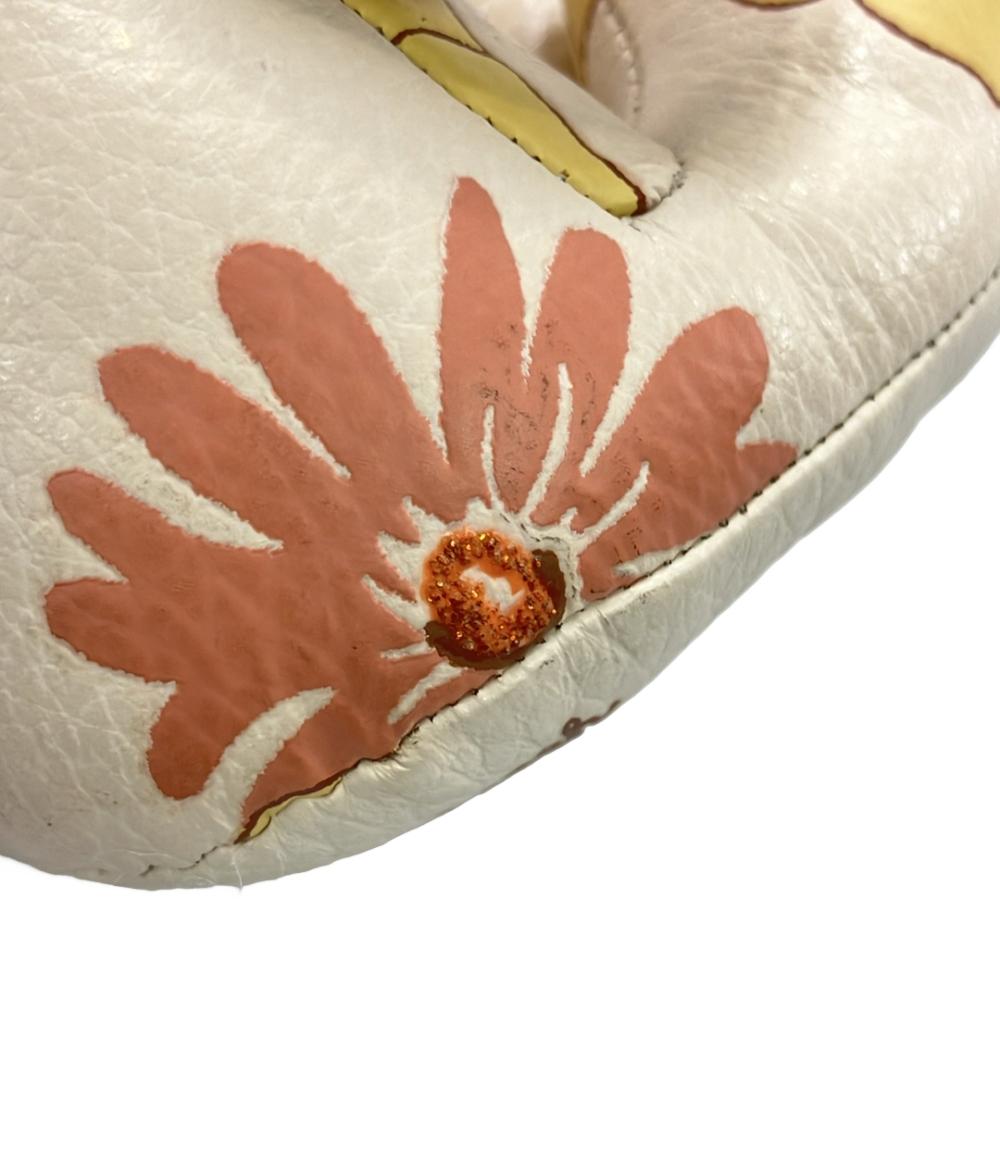 コーチ キーホルダー キーリング バッグチャーム フローラルクラスタープリント キャンバス レザー CH854 レディース COACH