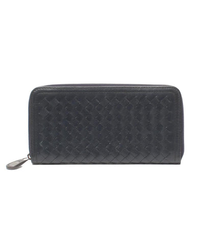 BOTTEGA VENETA ラウンドファスナー長財布 イントレチャート メンズ レディース ボッテガ・ヴェネタ