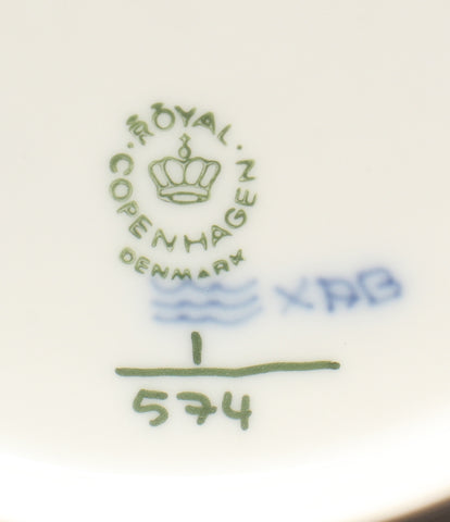 ロイヤルコペンハーゲン プレート 皿 6点セット 17cm ブルーフルーテッド ハーフレース Royal Copenhagen