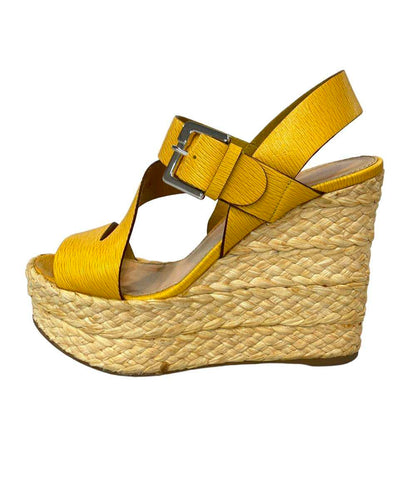 訳あり セルジオロッシ ウェッジソールサンダル レディース SIZE 35 1/2 (S) Sergio Rossi