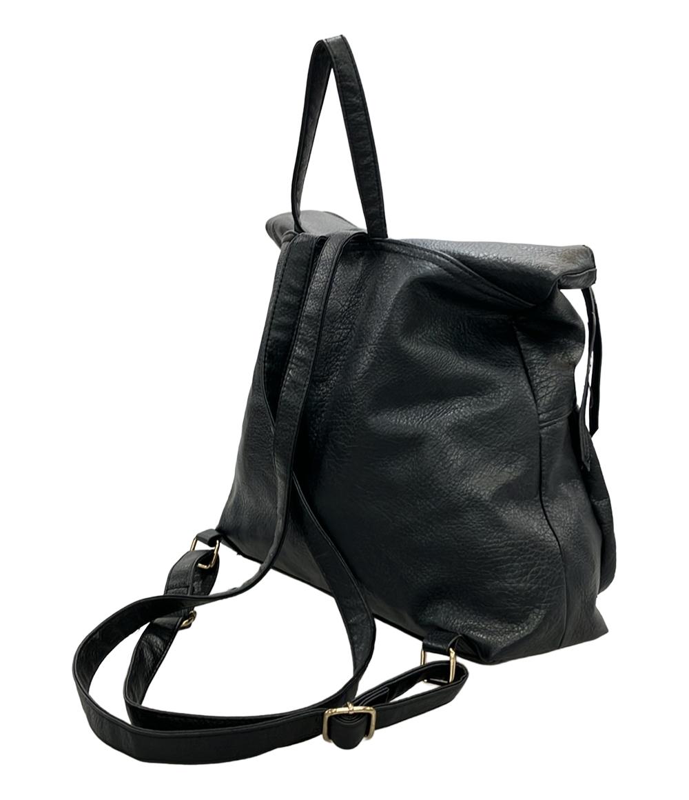 D.KELLY リュック ハンドバッグ 2WAY 合成皮革 口折れ レディース ディーケリー