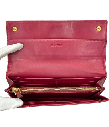 ミュウ ミュウ 長財布 レディース Miu Miu