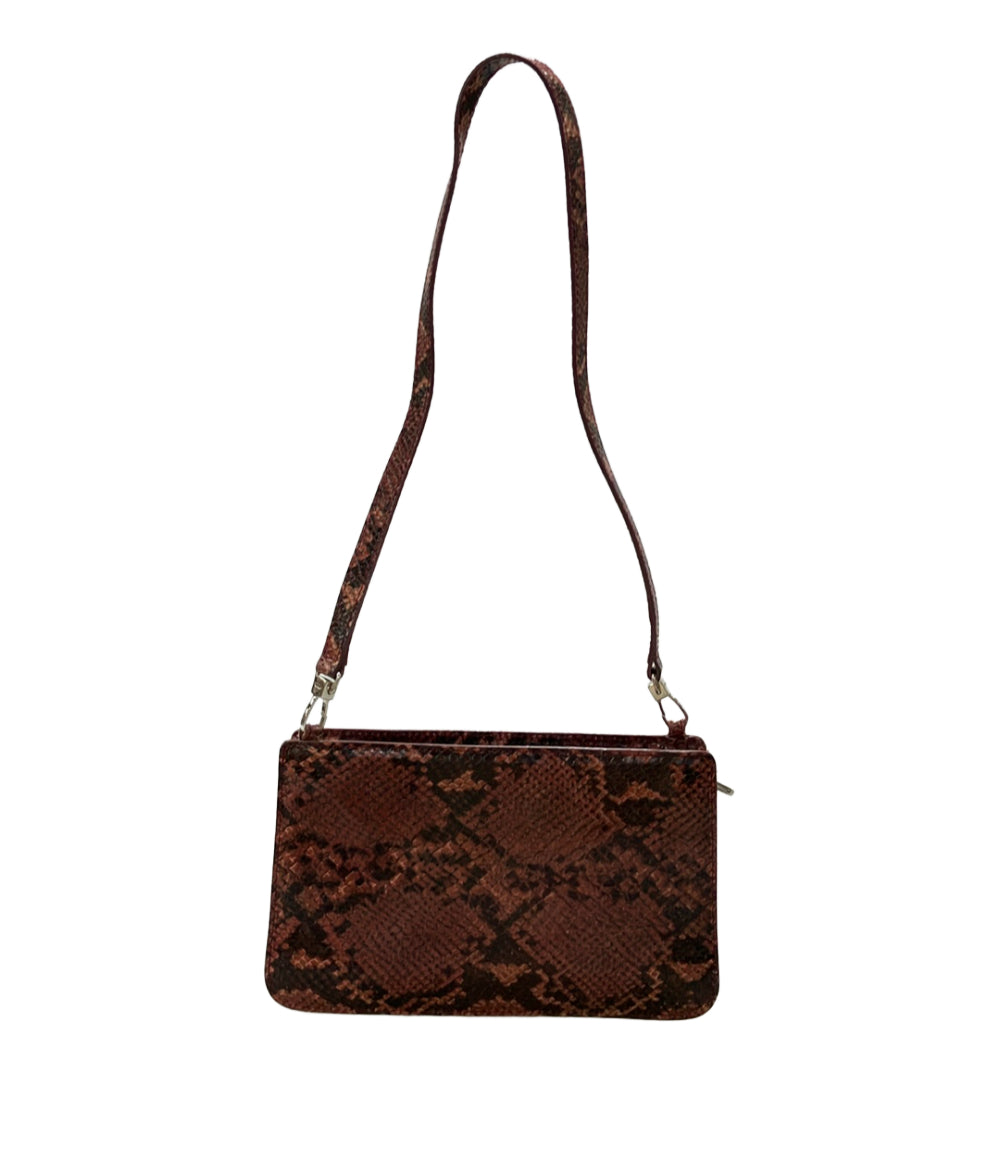 FURLA ショルダーバッグ 肩掛け パイソン柄 レディース フルラ