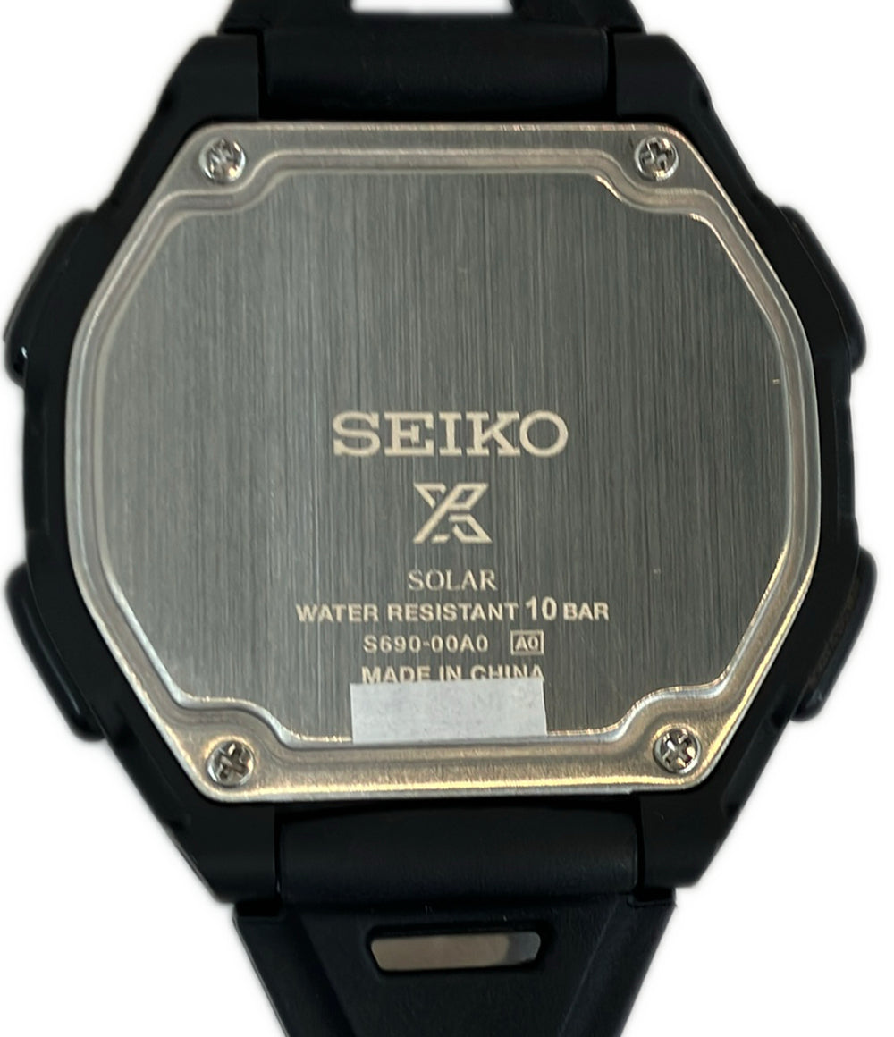 美品 SEIKO 腕時計 プロスペックス スーパーランナーズ ソーラー S690-00A0 レディース メンズ セイコー