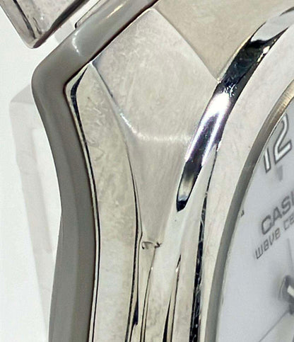 カシオ 腕時計 ソーラー ホワイト WVA-M600D メンズ CASIO