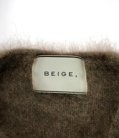 ベイジ ロングカーディガン レディース SIZE 4 (S) BEIGE.