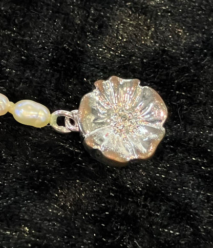 ネックレス SV 淡水パール レディース