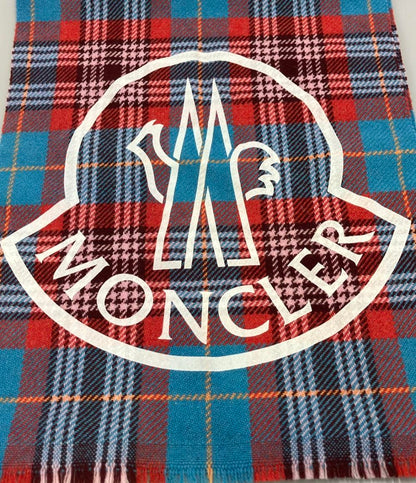 美品 モンクレール ロゴマフラー レディース MONCLER