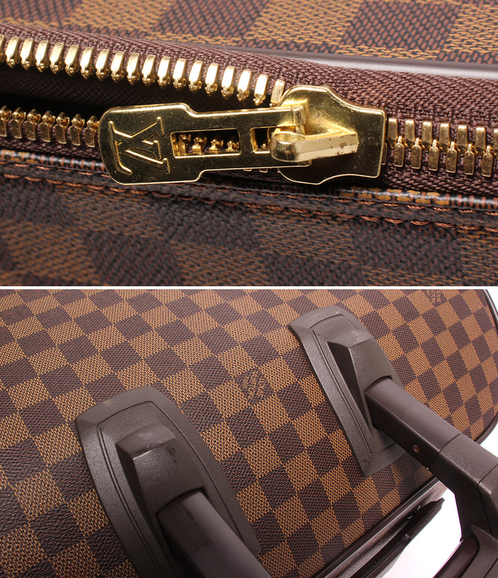 訳あり LOUIS VUITTON スーツケース キャリーケース ペガス65 ダミエ