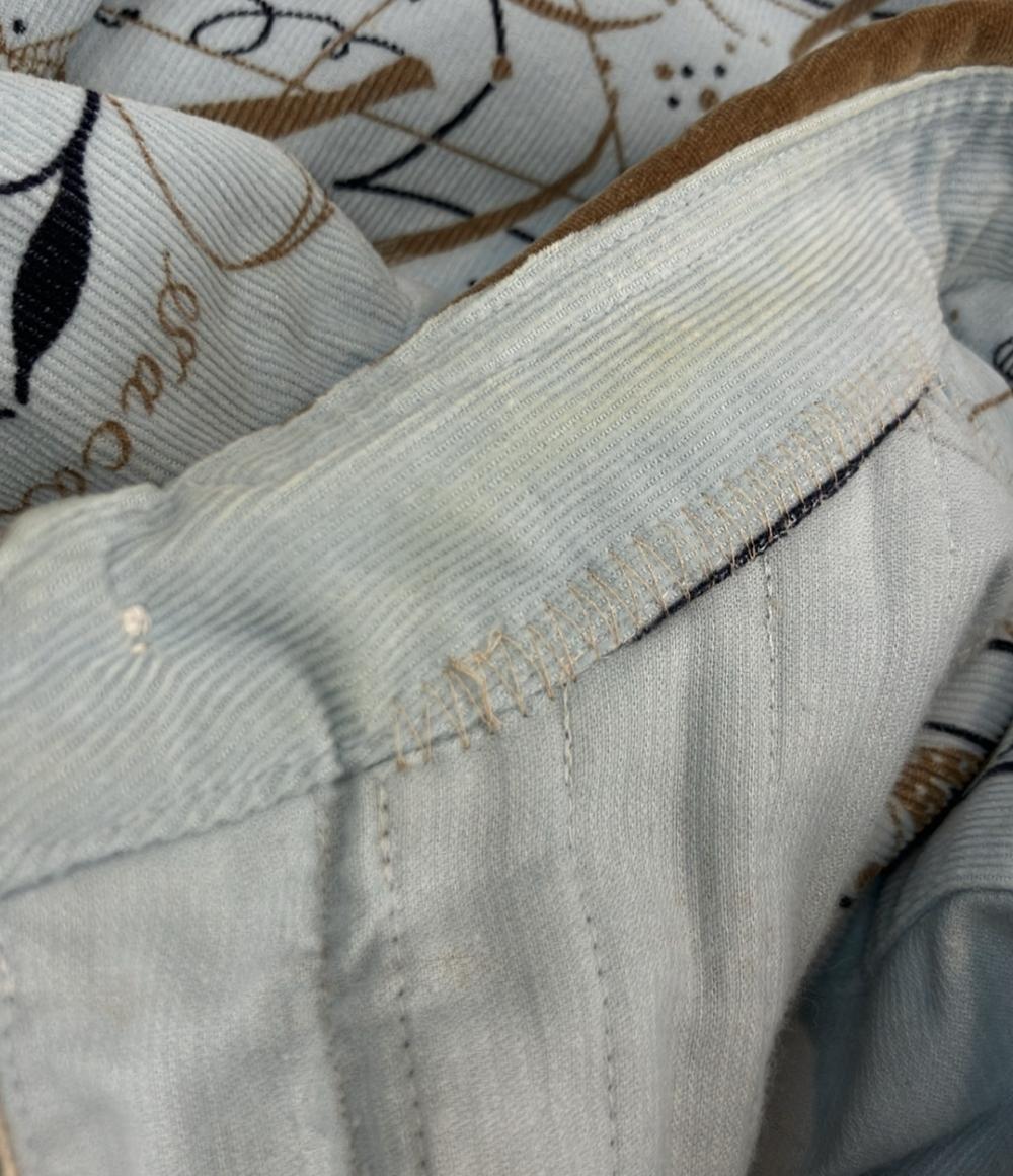 Sacai Dr Woo 長袖シャツ バンダナプリントコーデュロイシャツ メンズ