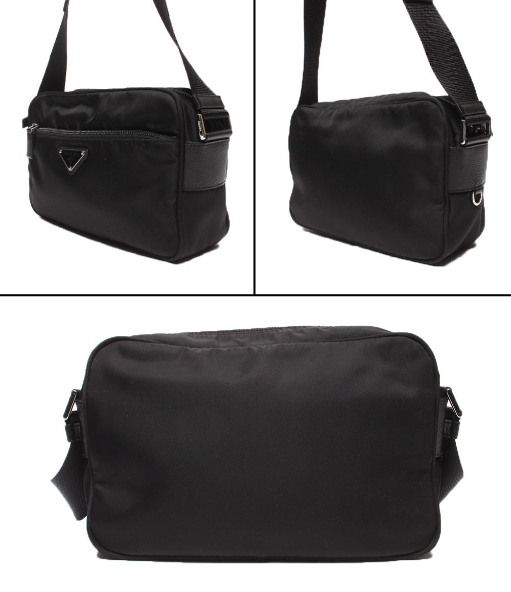美品 PRADA ショルダーバッグ Re-Nylon 肩掛け 1BC167 レディース メンズ プラダ