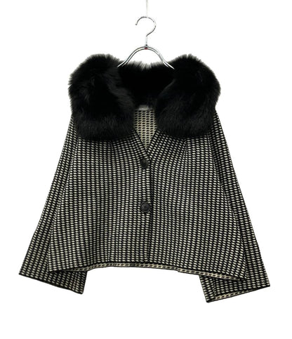 Christian Dior ジャケット  ニット フォックス 9A24701GM512 レディース SIZE 40 (S) クリスチャンディオール