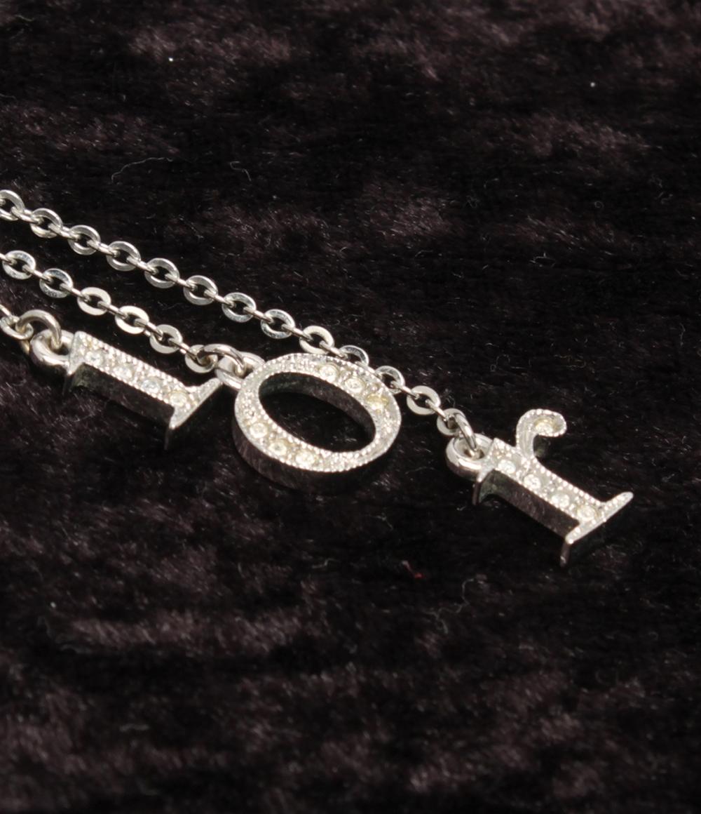 Christian Dior ピアス ロゴ チェーン レディース クリスチャンディオール