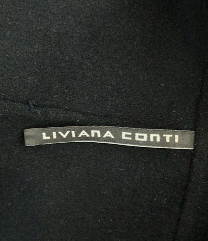 LIVIANA CONTI ショートスリーブ スタンドカラーコート レディース SIZE 42 (L) リビアナコンティ