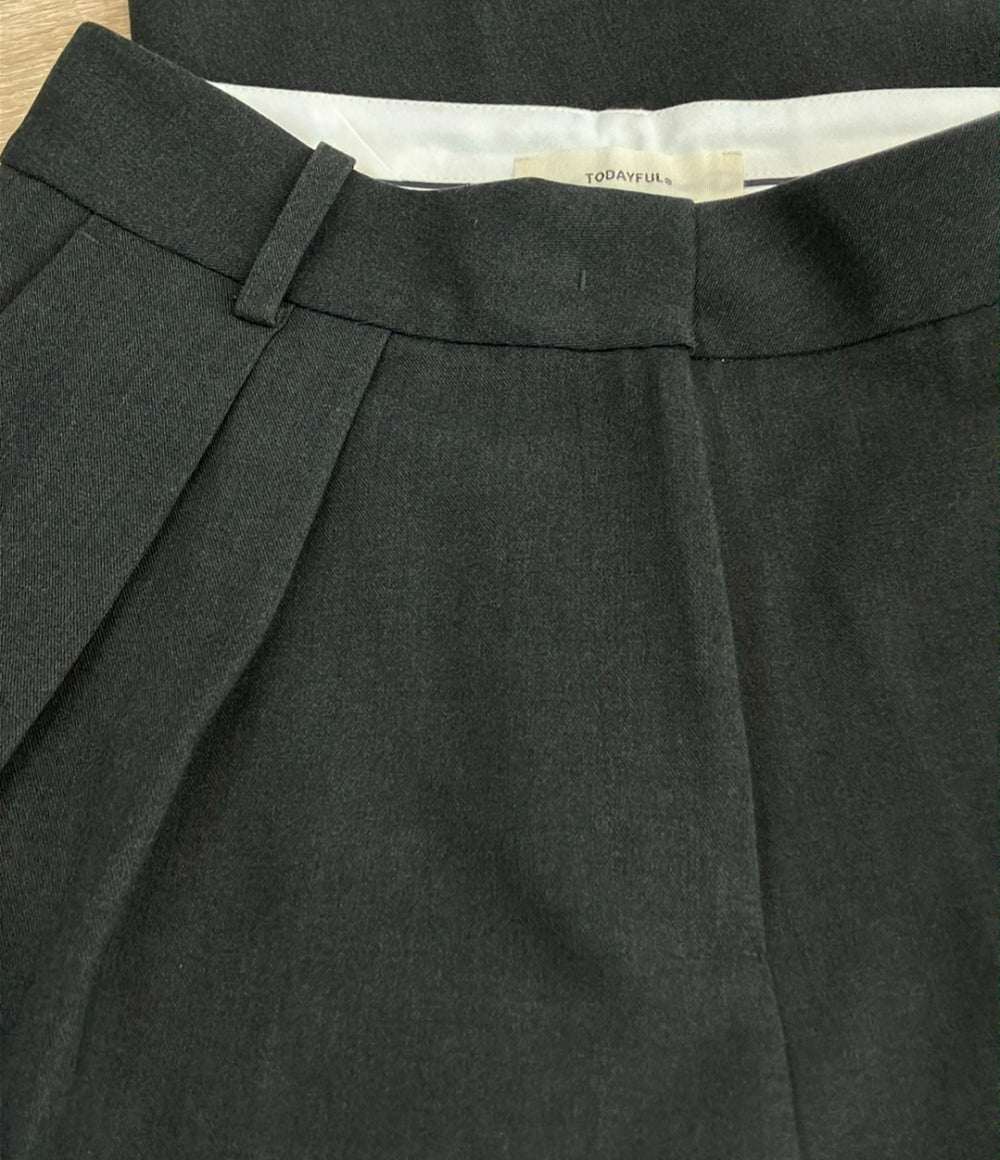 TODAYFUL ボンディングワイドパンツ 12420710 レディース SIZE 38 トゥデイフル