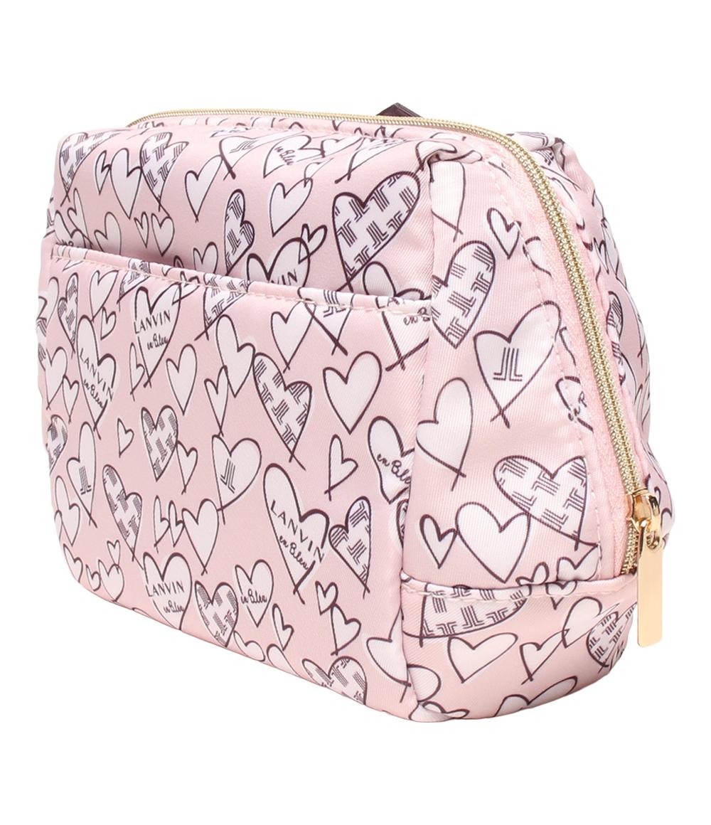 美品 ランバンオンブルー ポーチ レディース LANVIN en Bleu