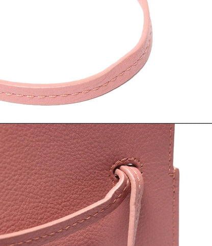 美品 LOEWE ショルダーバッグ ポシェット 斜め掛け 肩掛け ダイスポケット レディース ロエベ