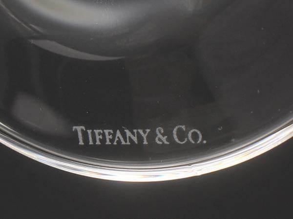 ティファニー ワイングラス 2点セット ペア フローレット TIFFANY&Co.