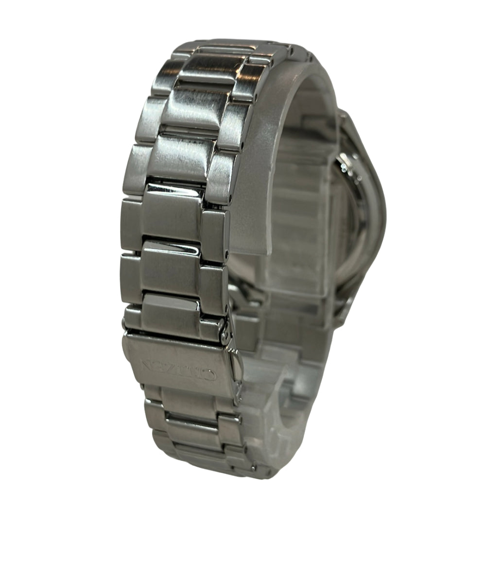 CITIZEN 腕時計 電波ソーラー エコドライブ ソーラー ブラック H415-S112907 メンズ シチズン