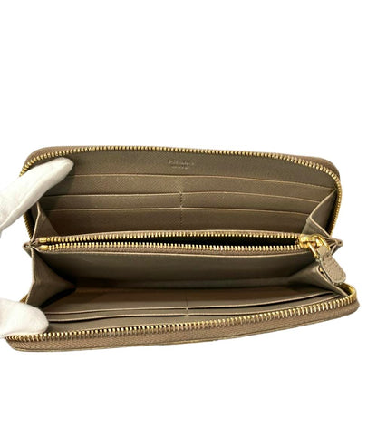 プラダ ラウンドファスナー長財布 サフィアーノカーフ レディース PRADA