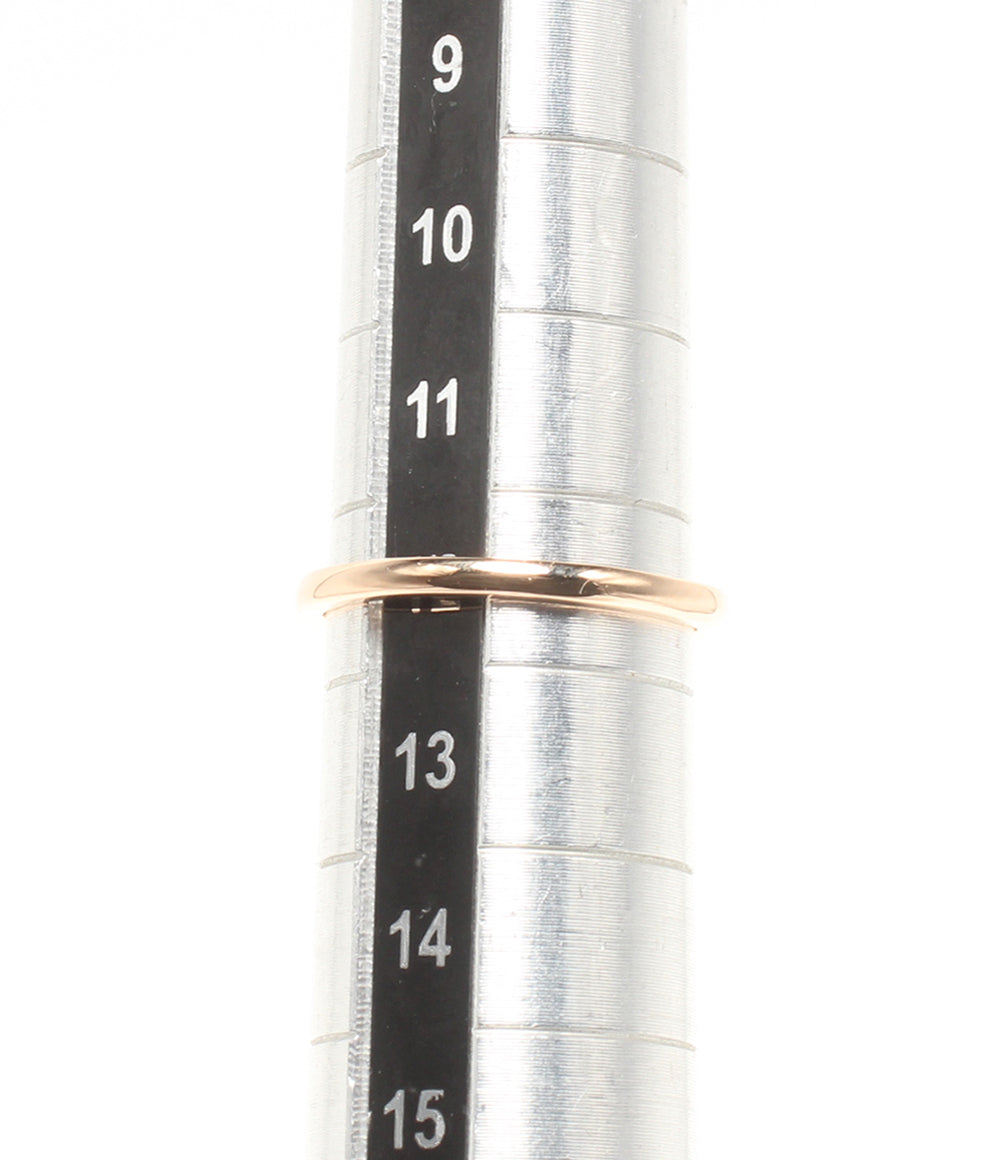美品 4℃ リング 指輪 K18 ダイヤ レディース SIZE 12号 ヨンドシー