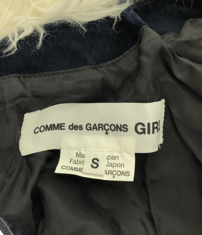 コムデギャルソンガール ビッグファーワンピース レディース SIZE S (S) COMME des GARCONS GIRL